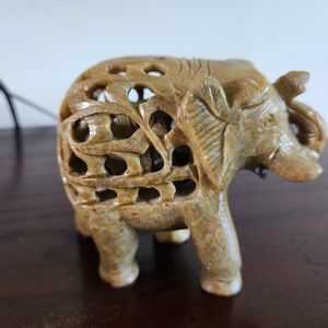 1 piece ornamental marble elephant